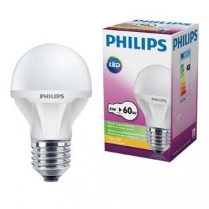 Bóng đèn EcoBright LED Bulb 6-60W Philips+