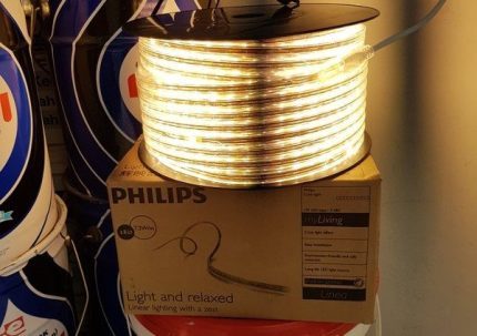 Đèn LED dây DLI 31086 HV LED TAPE 6500K LL White Philips Đèn LED dây DLI 31086 HV LED TAPE 6500K LL White Philips